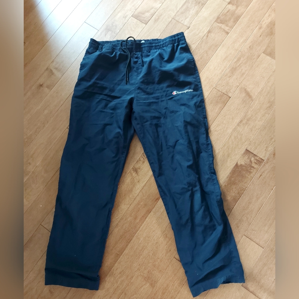 Vintage Champion Men's Navy Joggers